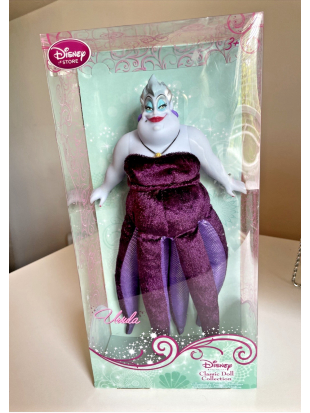 NEW Disney Store Ursula The Little Mermaid Classic Doll Collection 12"
